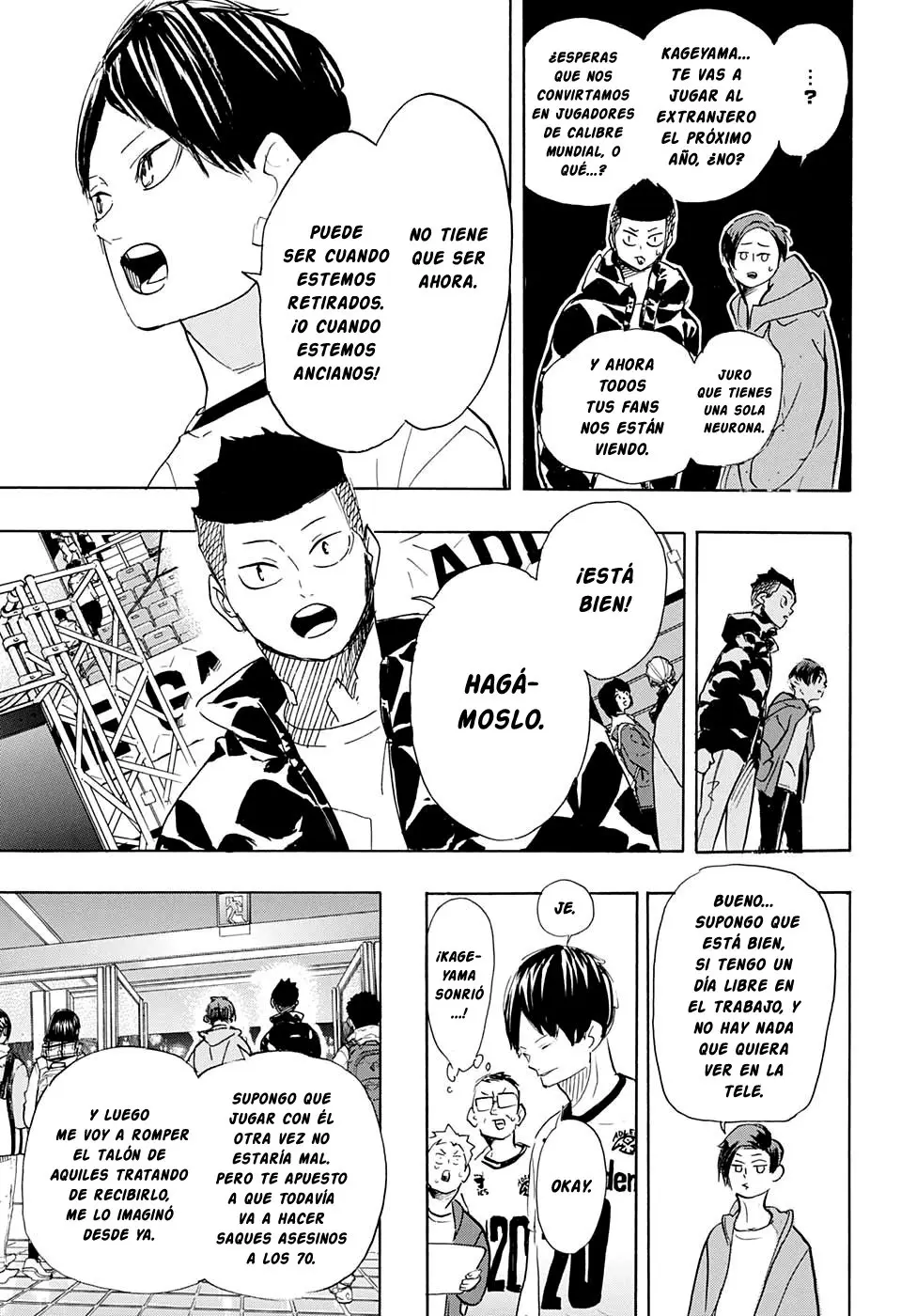 Haikyu!! capítulo 401, página 19