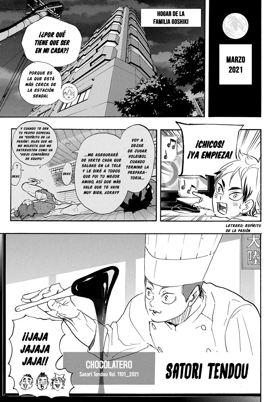 Haikyu!! capítulo 402, página 4