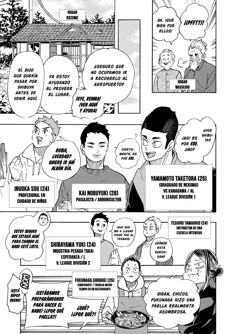 Haikyu!! capítulo 402, página 6