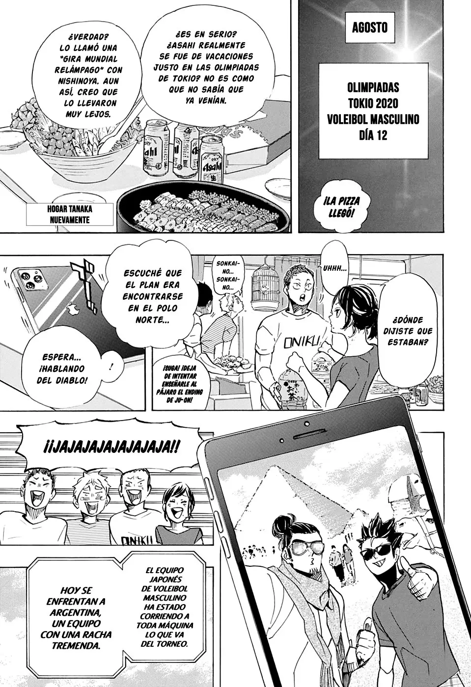 Haikyu!! capítulo 402, página 10