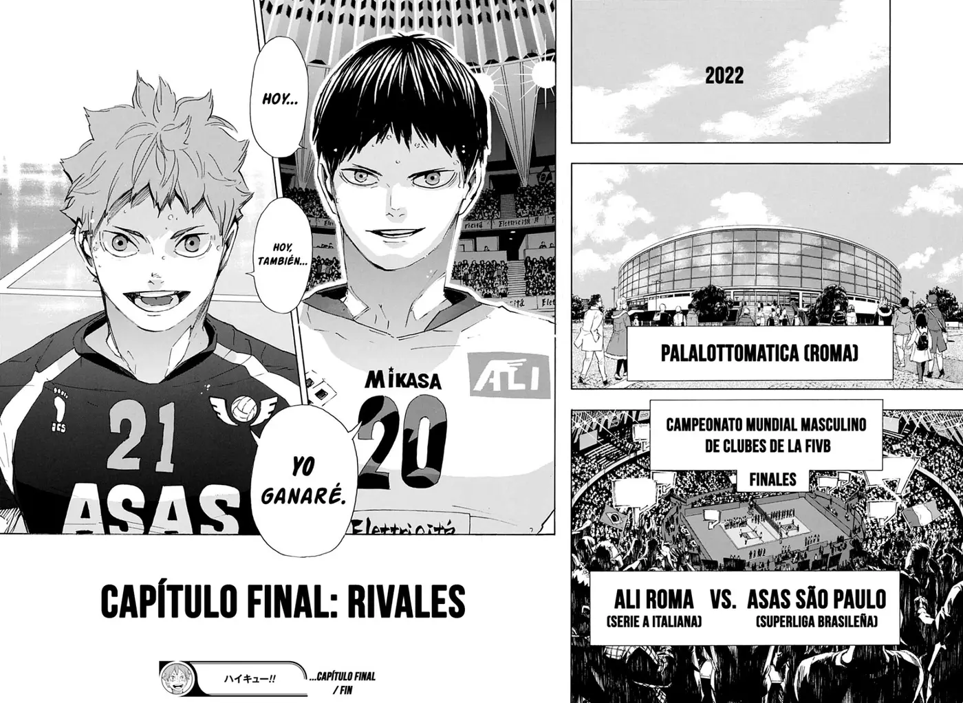 Haikyu!! capítulo 402, página 21