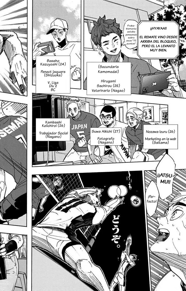 Haikyu!! capítulo 404, página 2