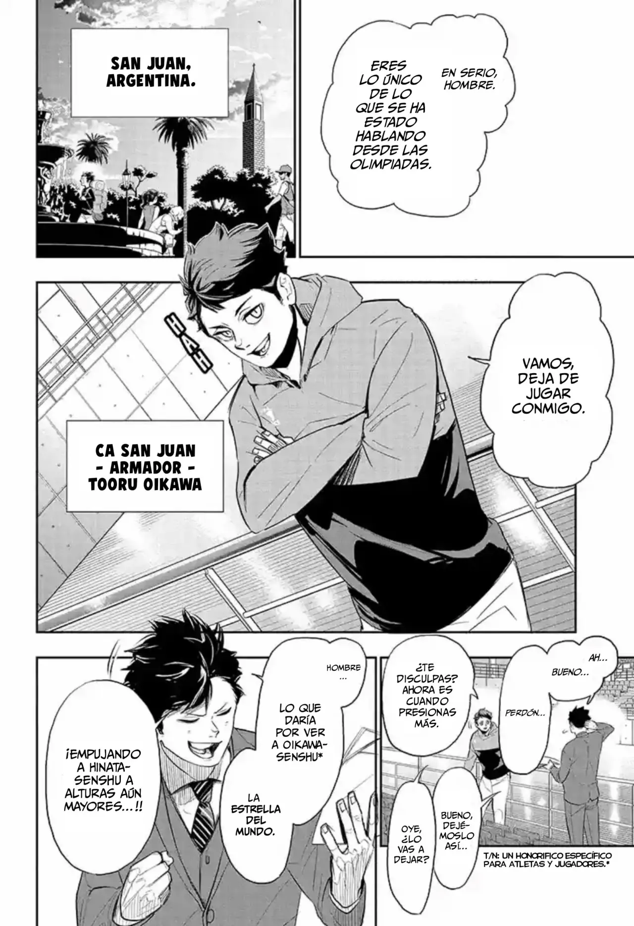 Haikyu!! capítulo 405, página 3