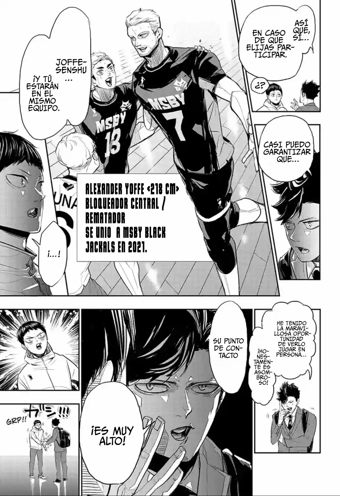 Haikyu!! capítulo 405, página 6