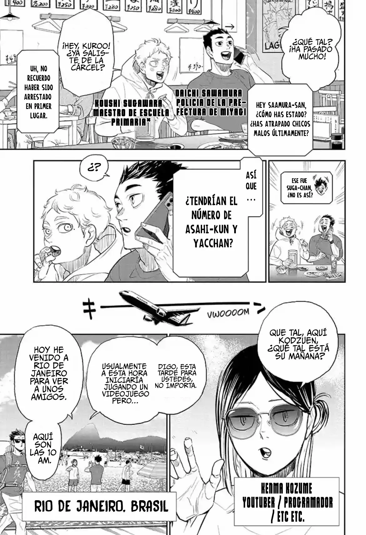 Haikyu!! capítulo 405, página 8