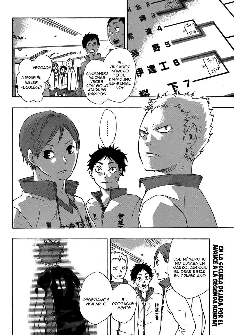 Haikyu!! capítulo 41, página 3