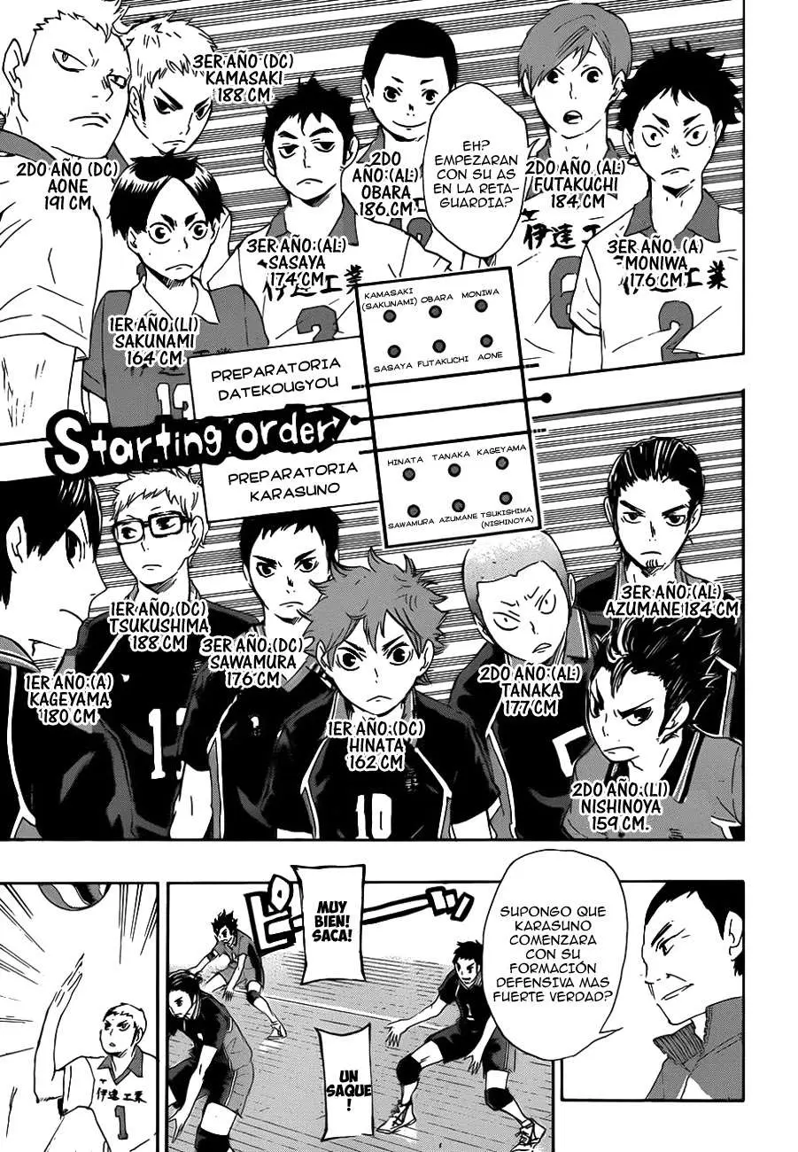 Haikyu!! capítulo 42, página 4