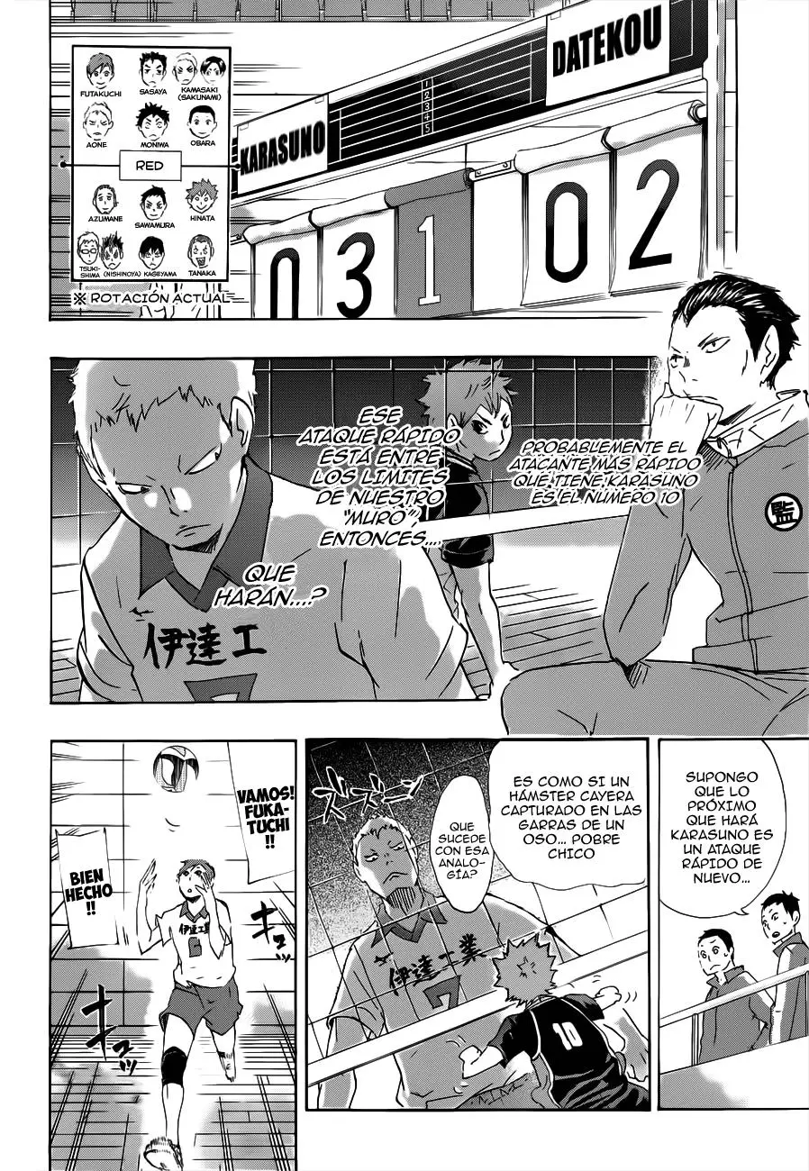 Haikyu!! capítulo 43, página 3
