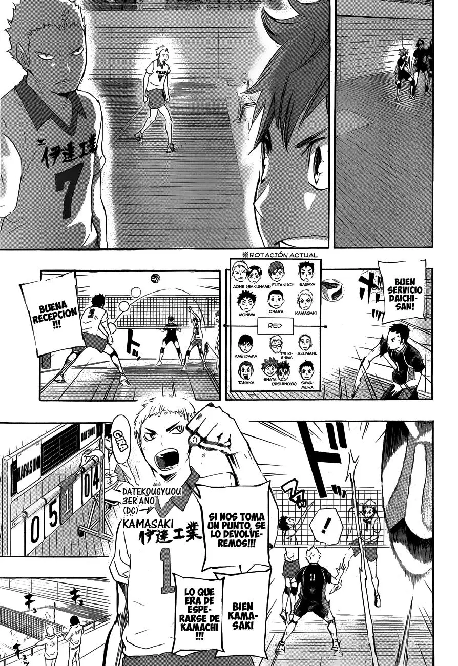 Haikyu!! capítulo 43, página 9