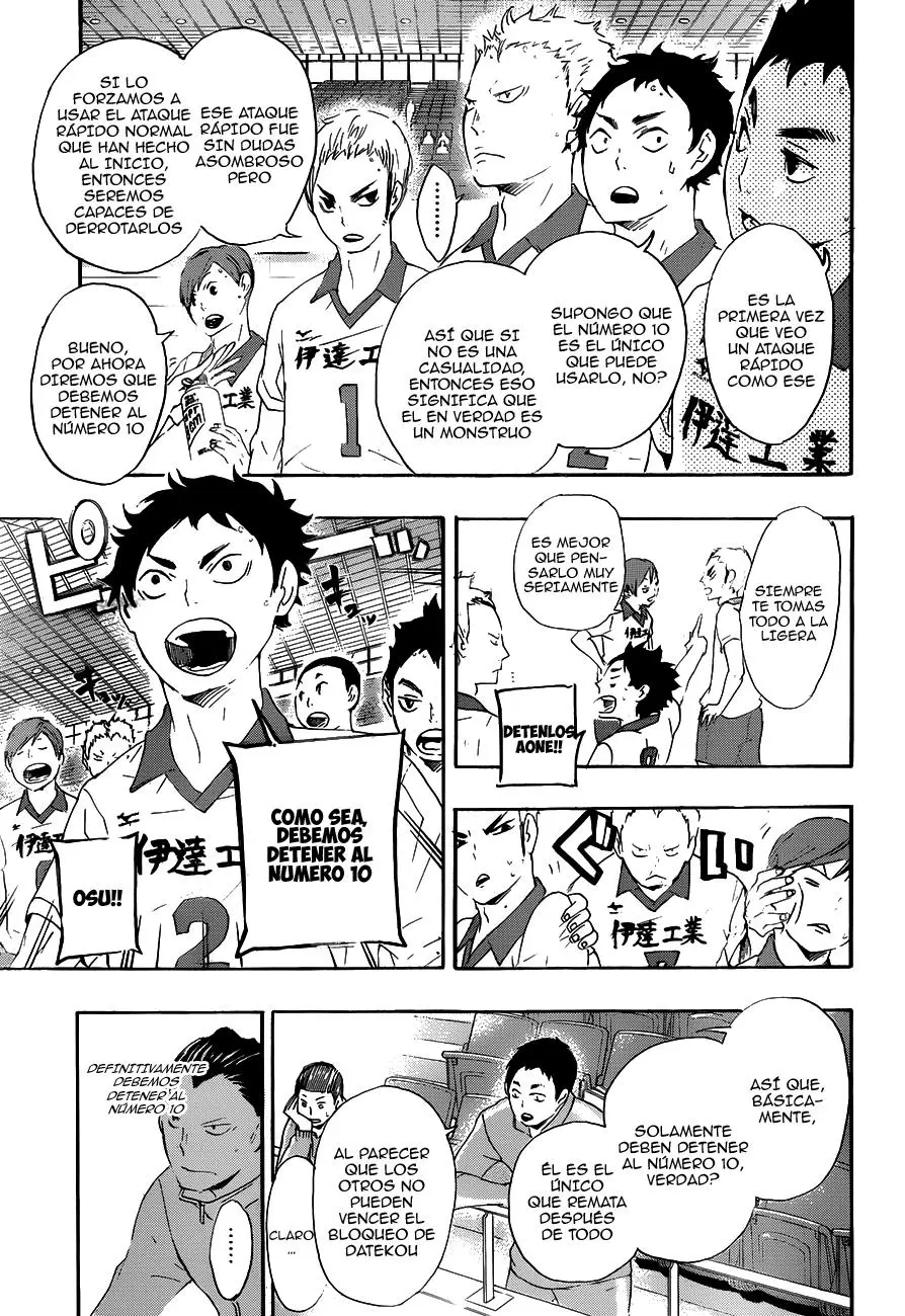 Haikyu!! capítulo 43, página 17