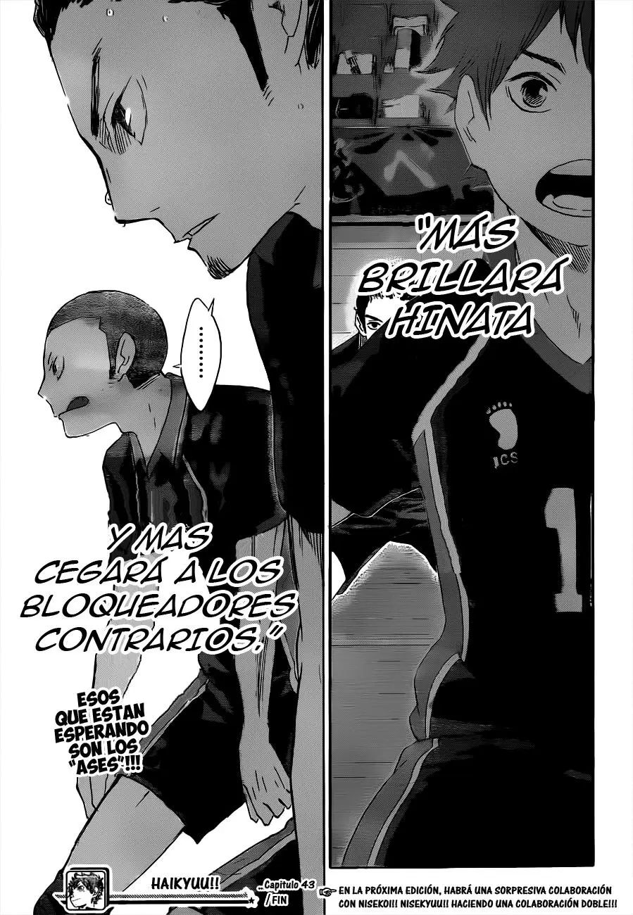 Haikyu!! capítulo 43, página 19