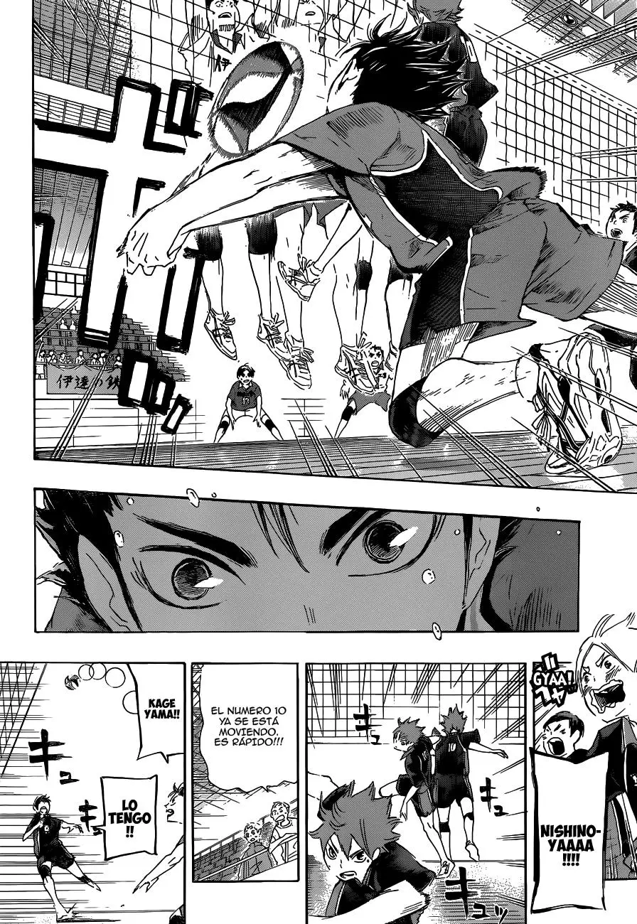 Haikyu!! capítulo 44, página 13