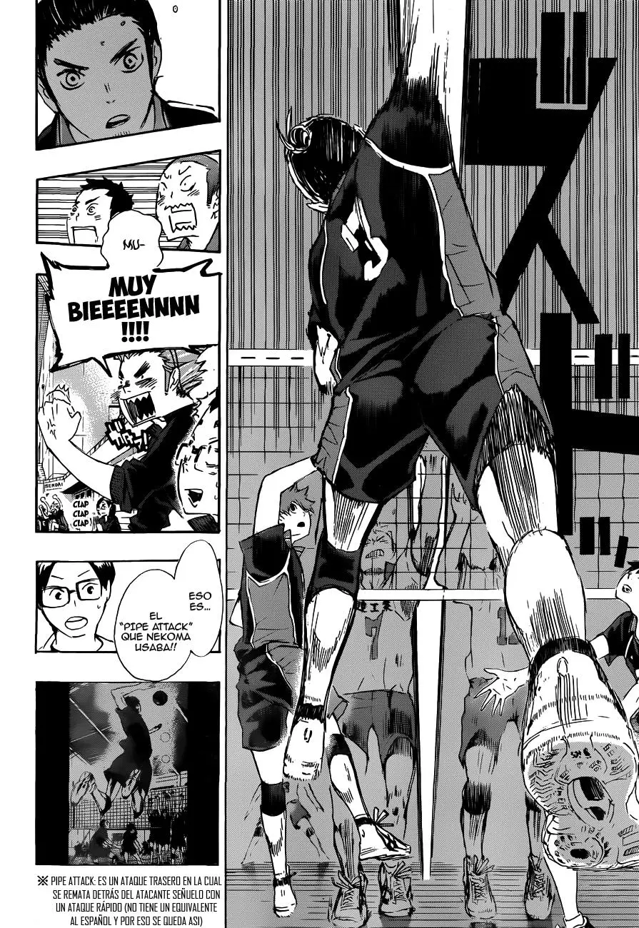Haikyu!! capítulo 44, página 16