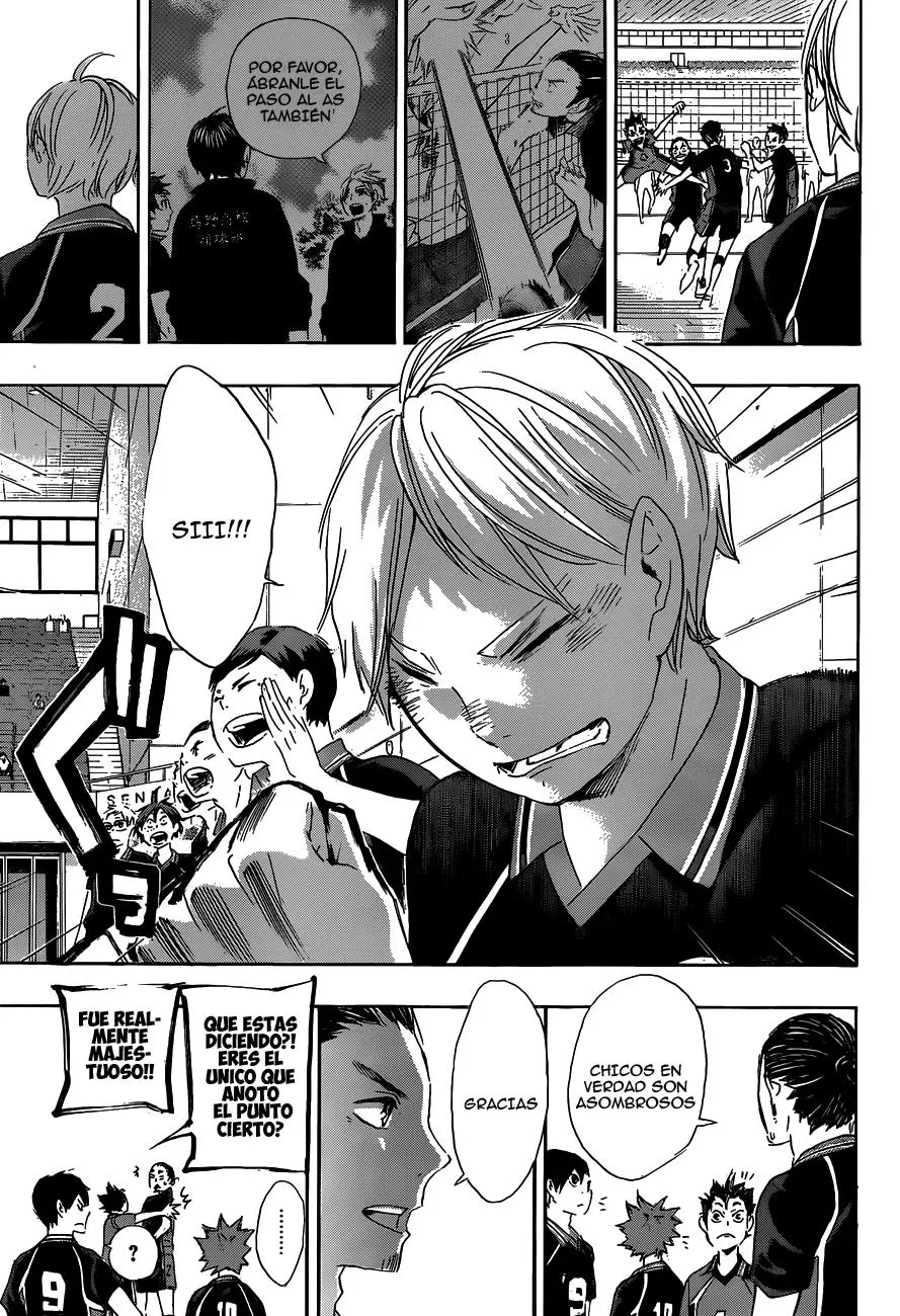 Haikyu!! capítulo 44, página 17