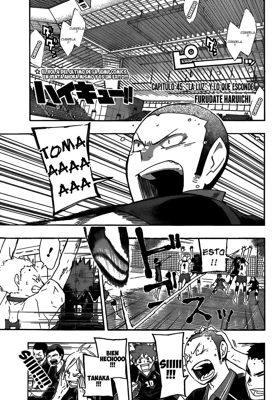 Haikyu!! capítulo 45, página 2