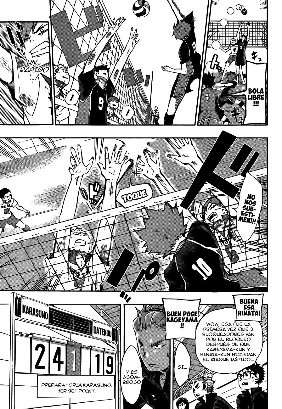 Haikyu!! capítulo 45, página 4