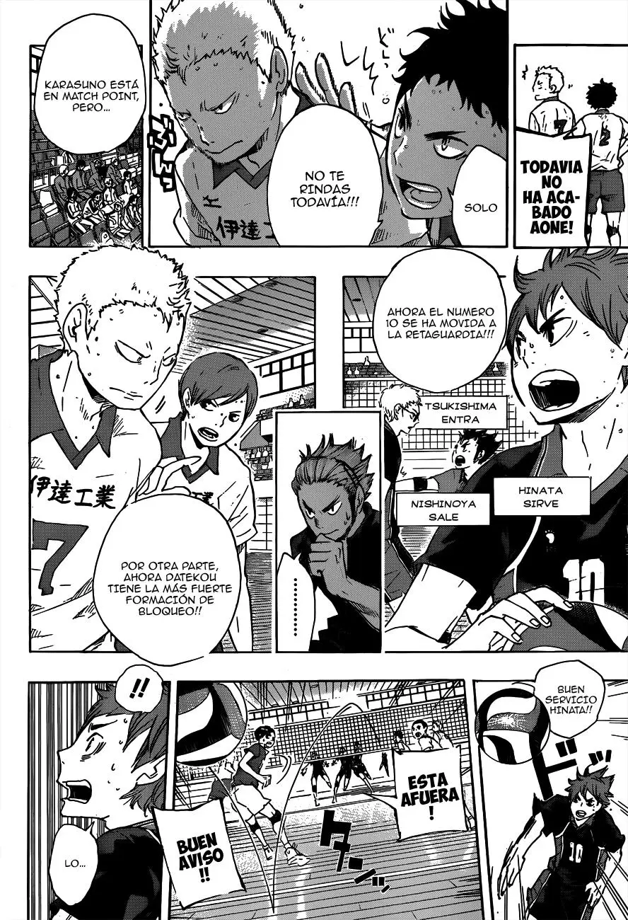 Haikyu!! capítulo 46, página 13