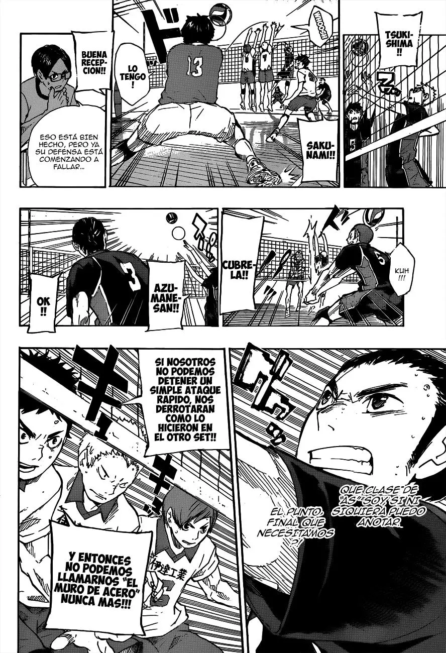 Haikyu!! capítulo 46, página 15