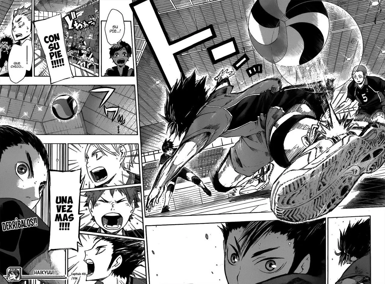 Haikyu!! capítulo 46, página 19