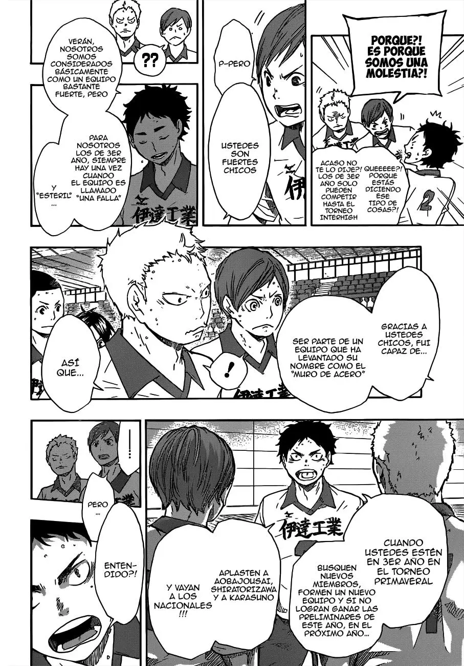 Haikyu!! capítulo 47, página 14