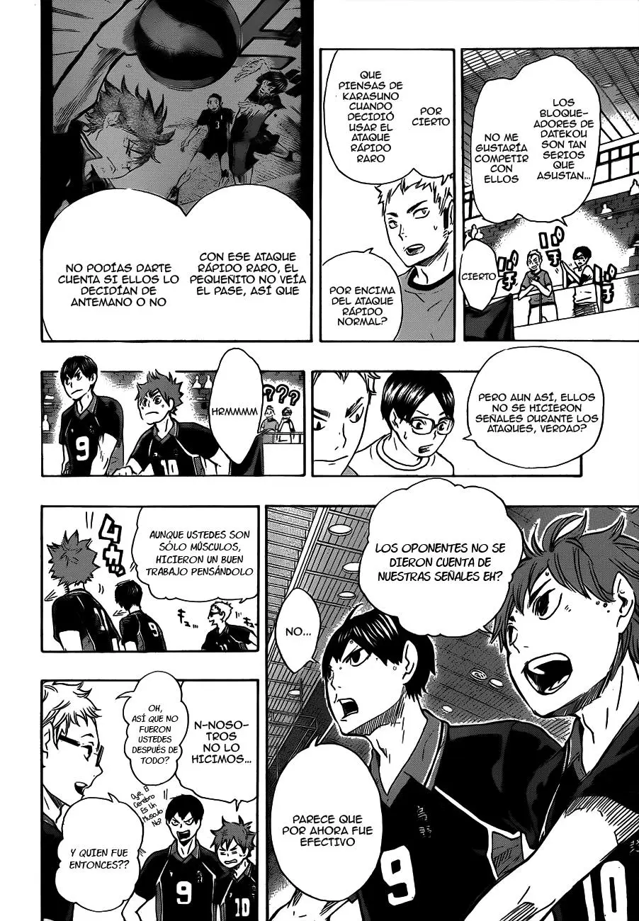 Haikyu!! capítulo 47, página 16