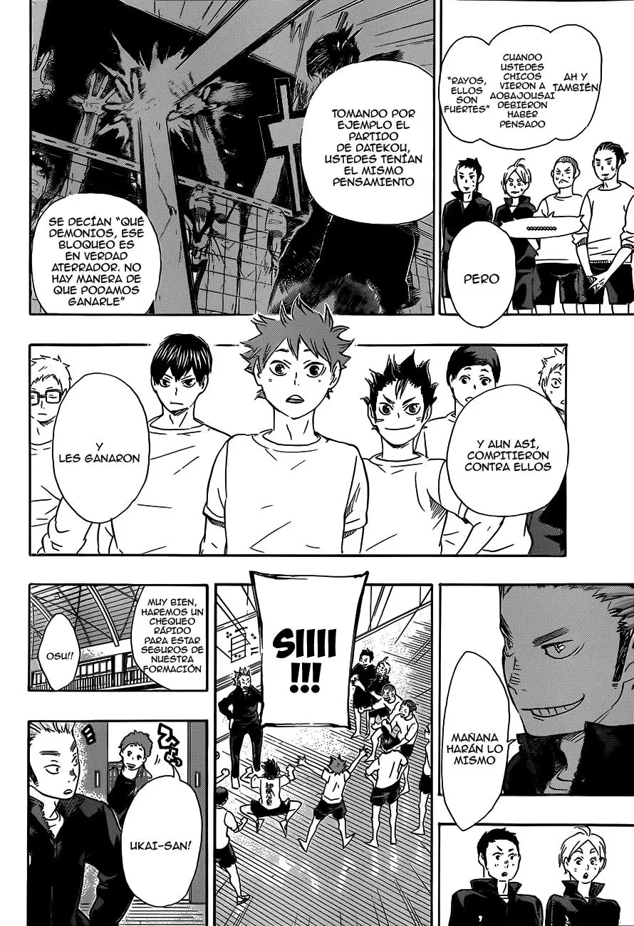 Haikyu!! capítulo 48, página 14
