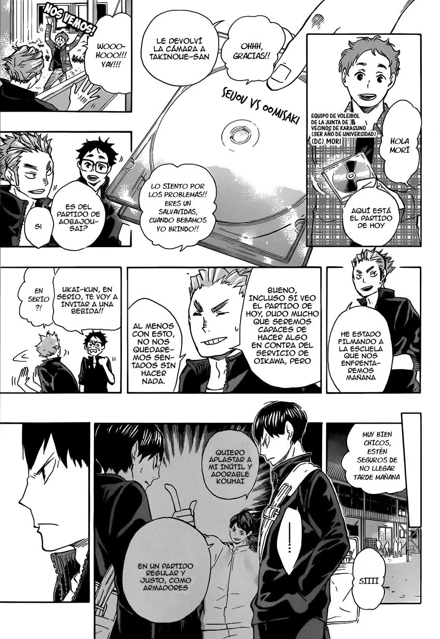 Haikyu!! capítulo 48, página 15
