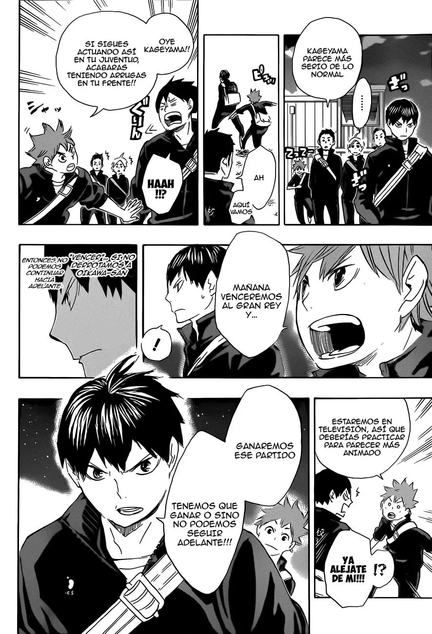 Haikyu!! capítulo 48, página 16