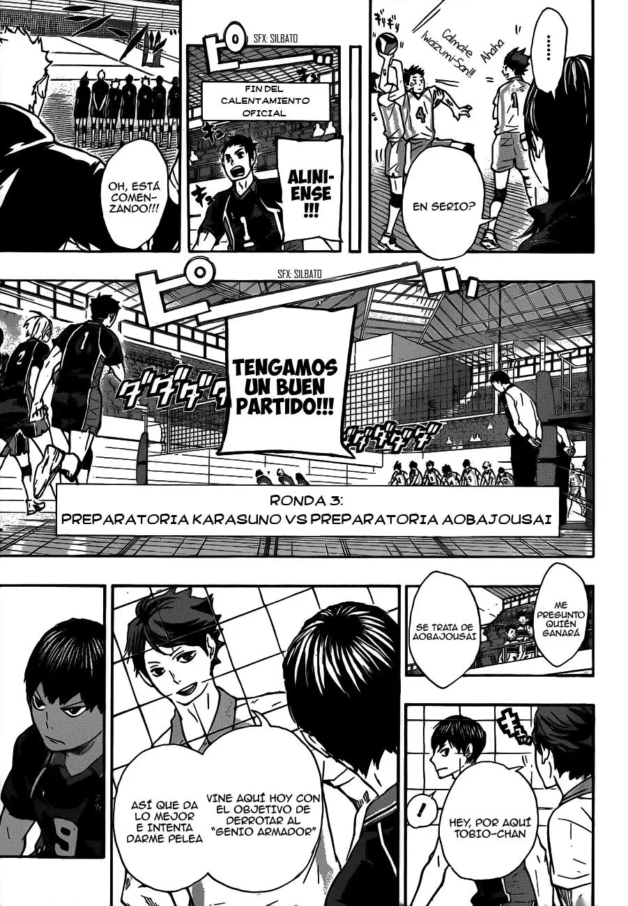 Haikyu!! capítulo 49, página 8