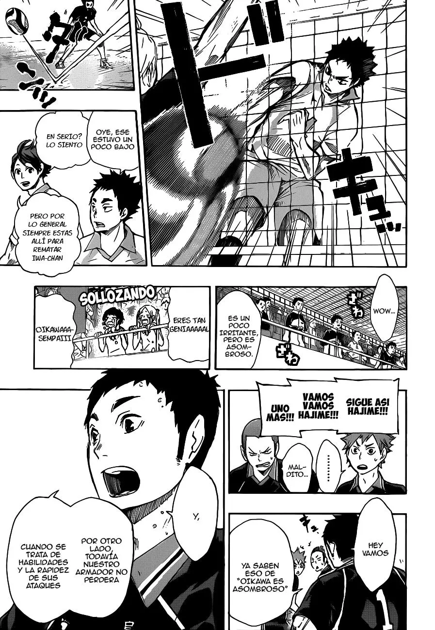 Haikyu!! capítulo 49, página 17