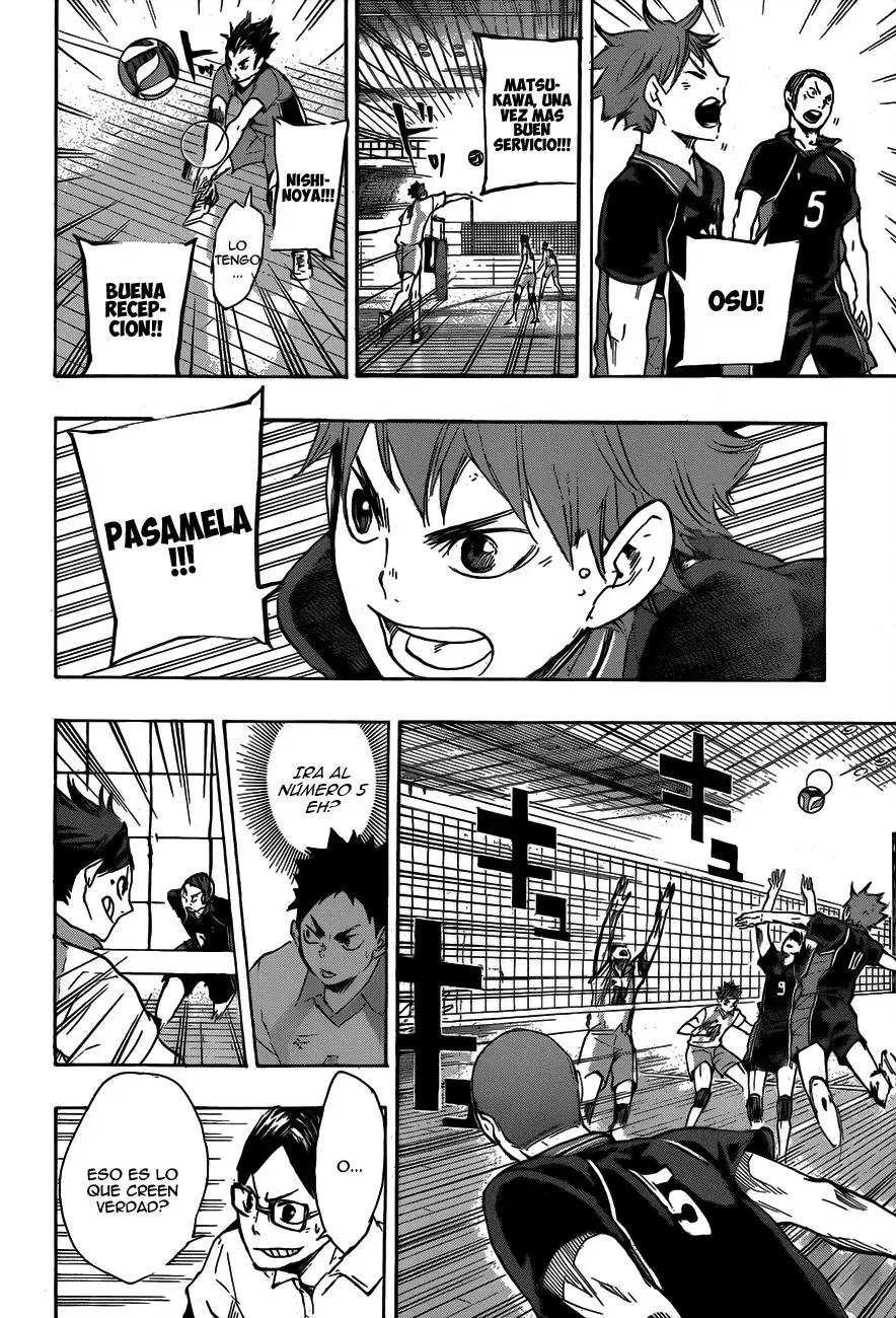 Haikyu!! capítulo 49, página 18