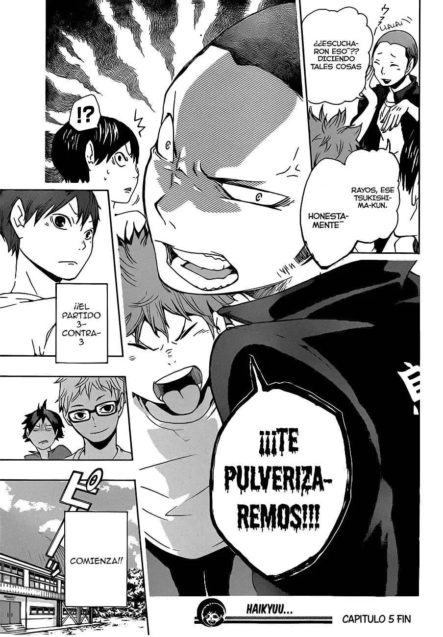 Haikyu!! capítulo 5, página 20