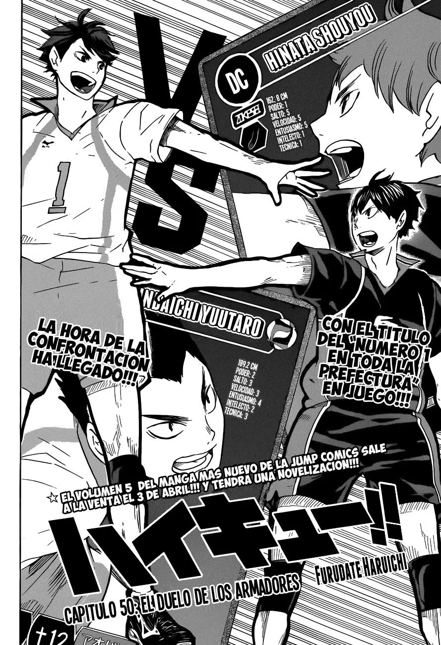 Haikyu!! capítulo 50, página 3