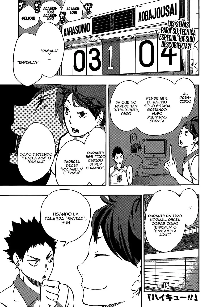 Haikyu!! capítulo 51, página 2