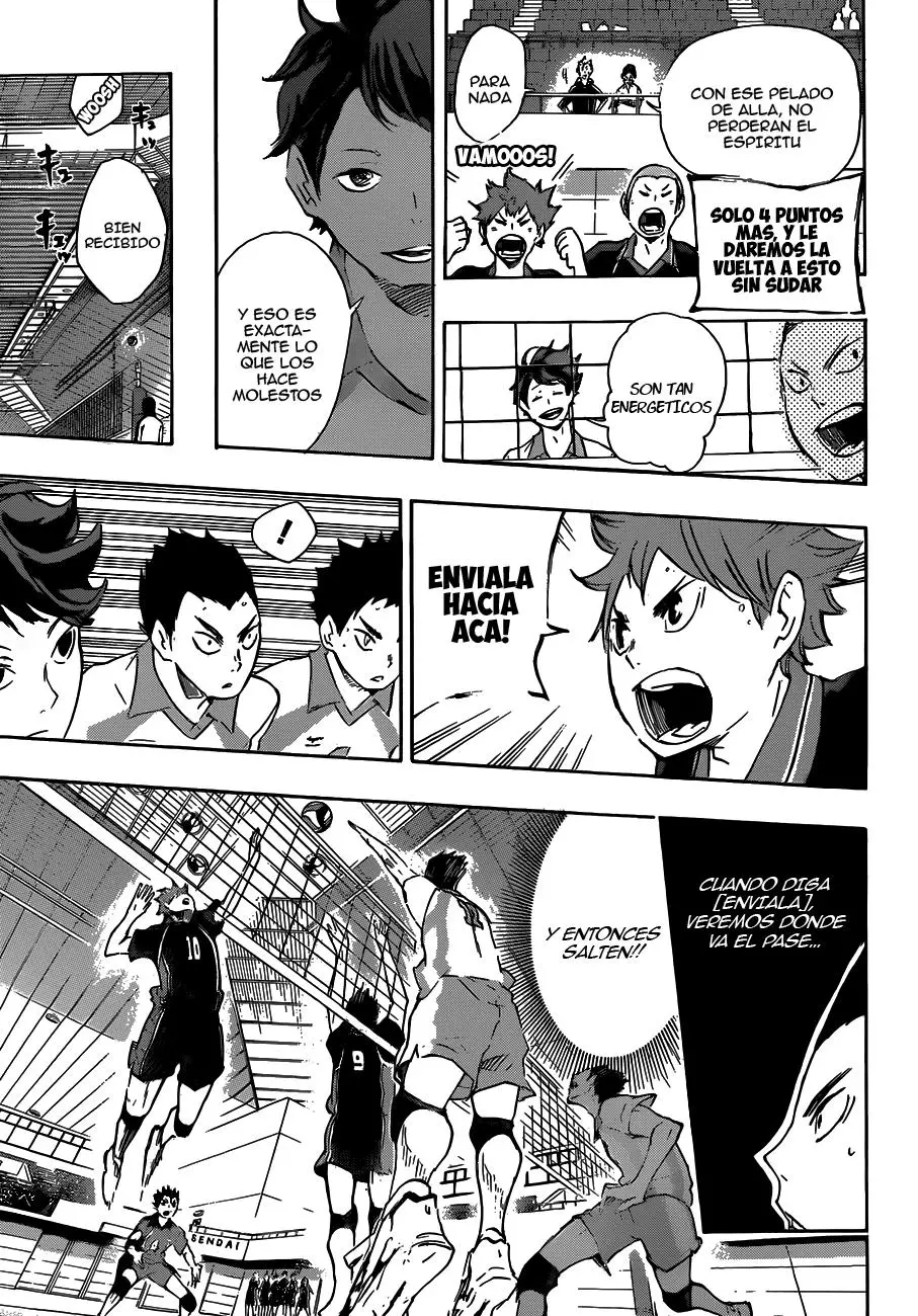 Haikyu!! capítulo 51, página 14