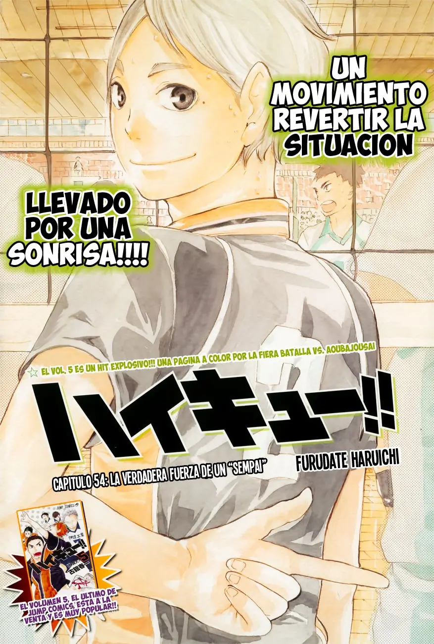 Haikyu!! capítulo 54, página 2