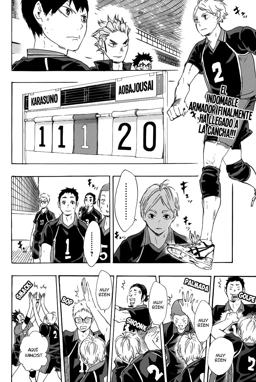 Haikyu!! capítulo 54, página 3