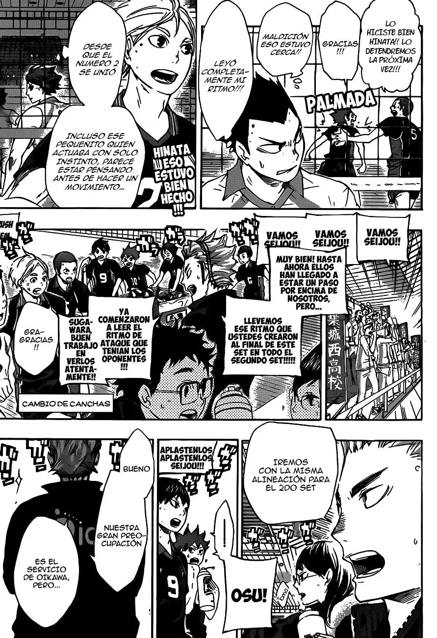 Haikyu!! capítulo 55, página 15