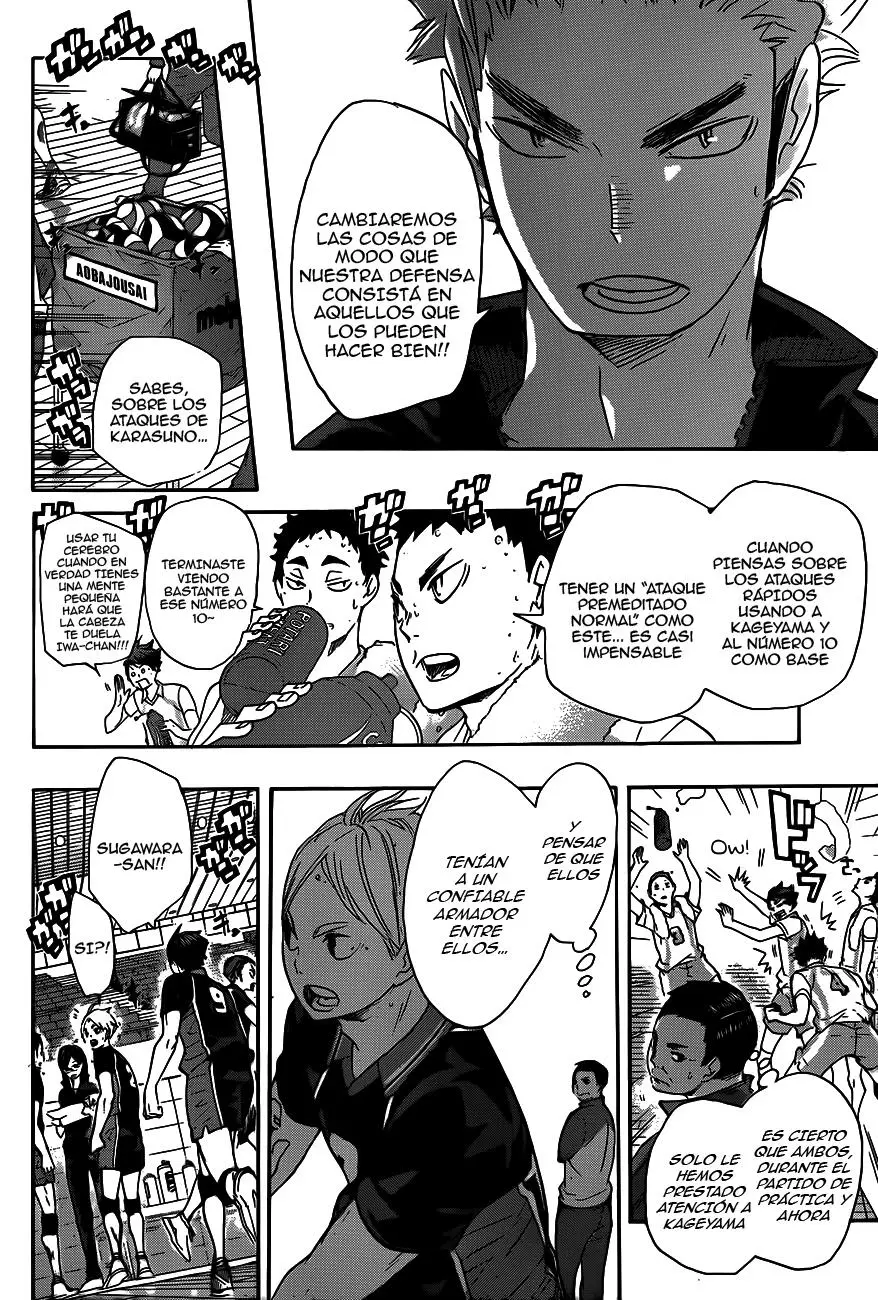 Haikyu!! capítulo 55, página 16