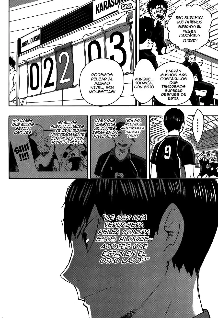 Haikyu!! capítulo 56, página 17