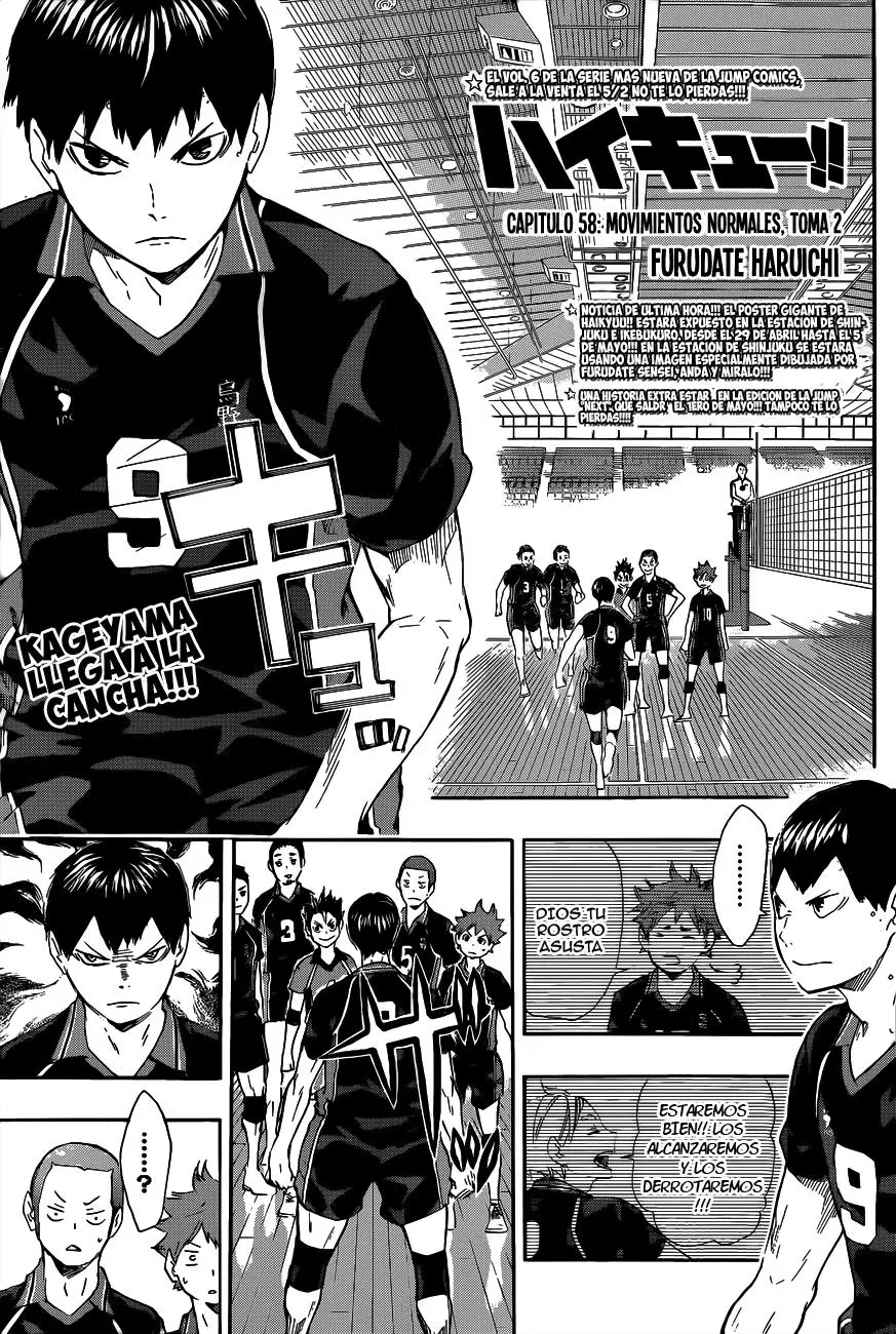 Haikyu!! capítulo 58, página 2