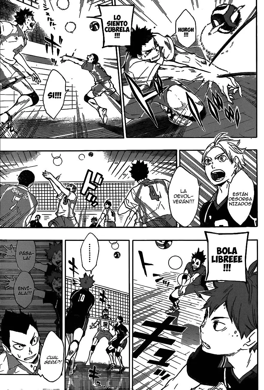 Haikyu!! capítulo 58, página 11
