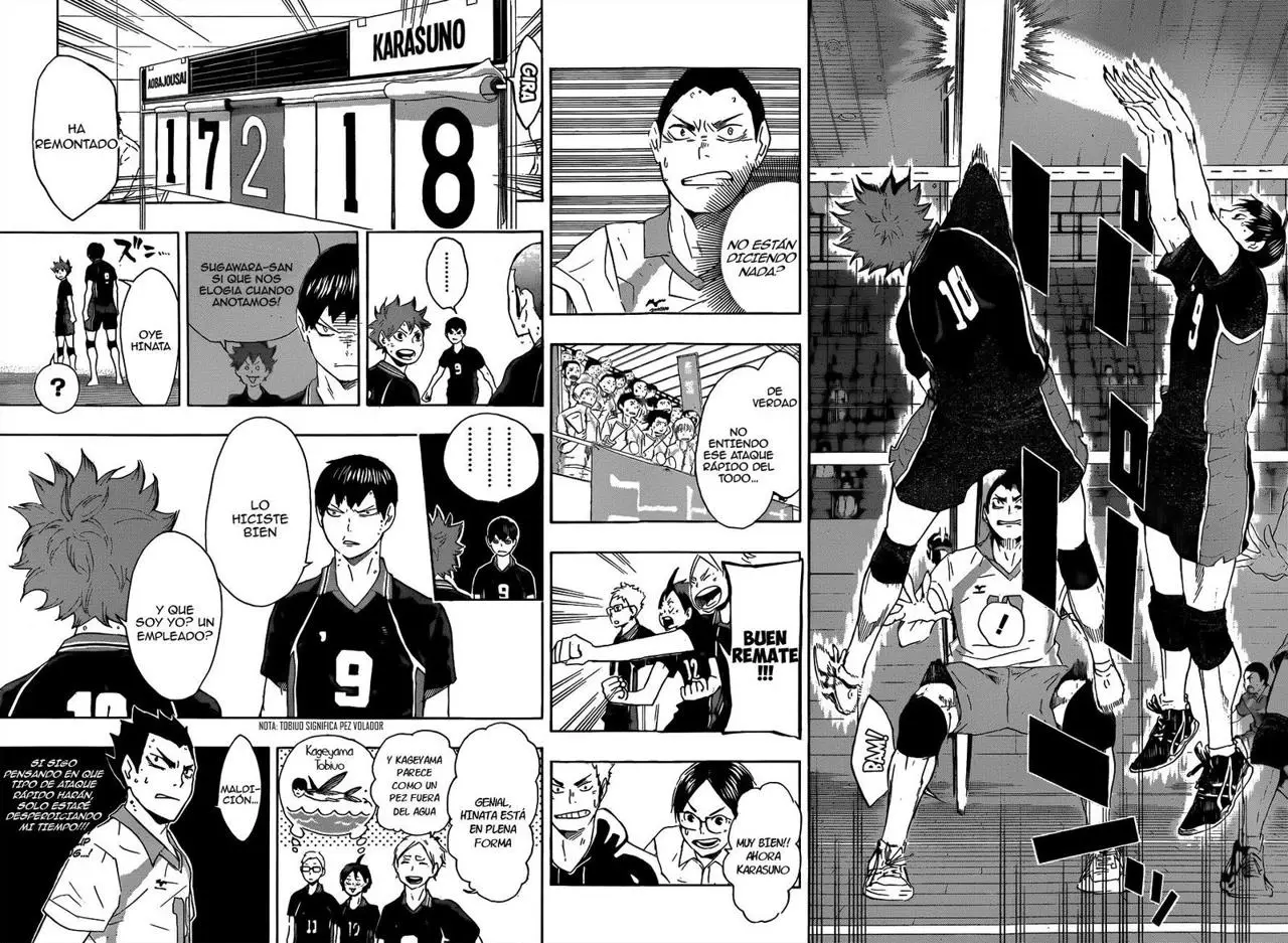 Haikyu!! capítulo 58, página 12
