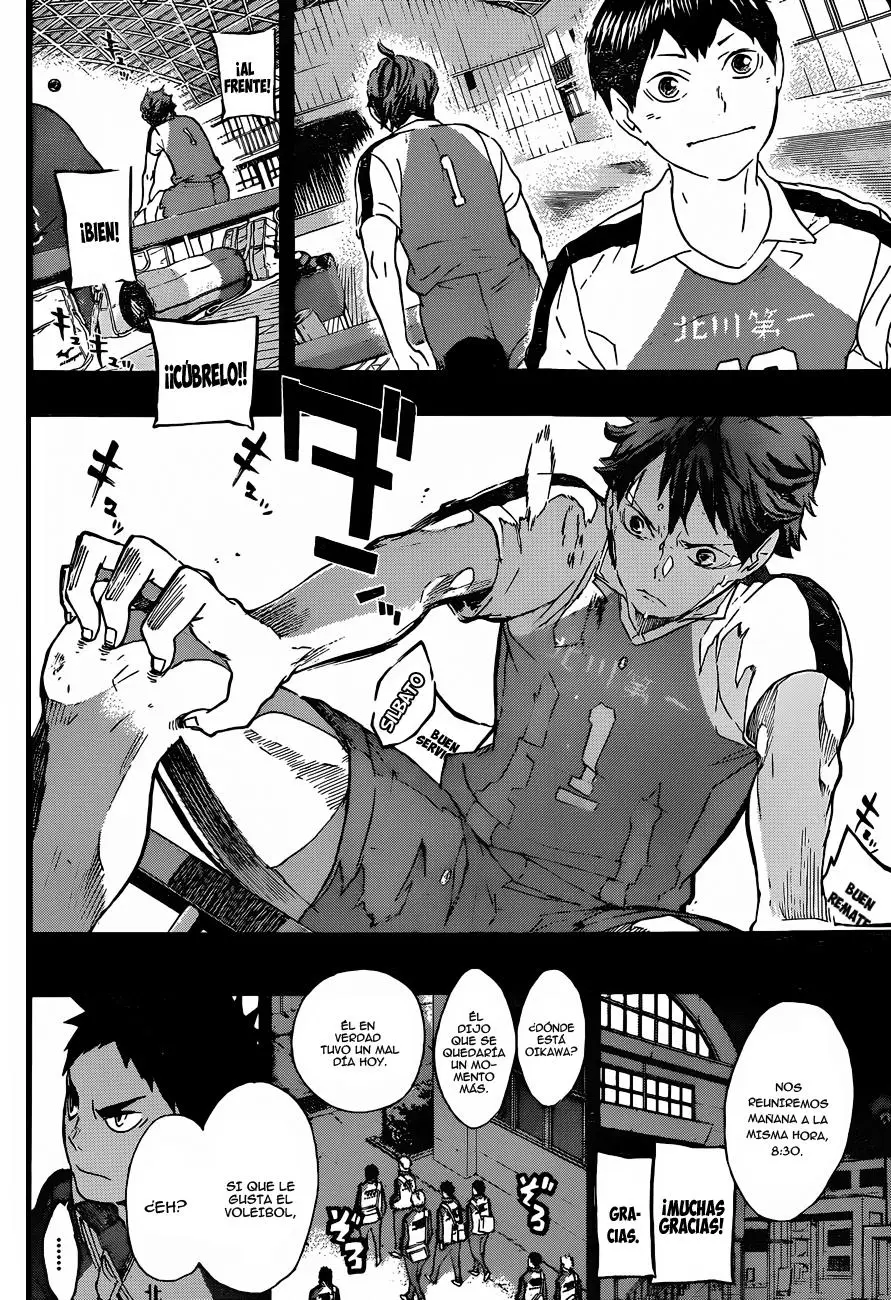 Haikyu!! capítulo 60, página 6