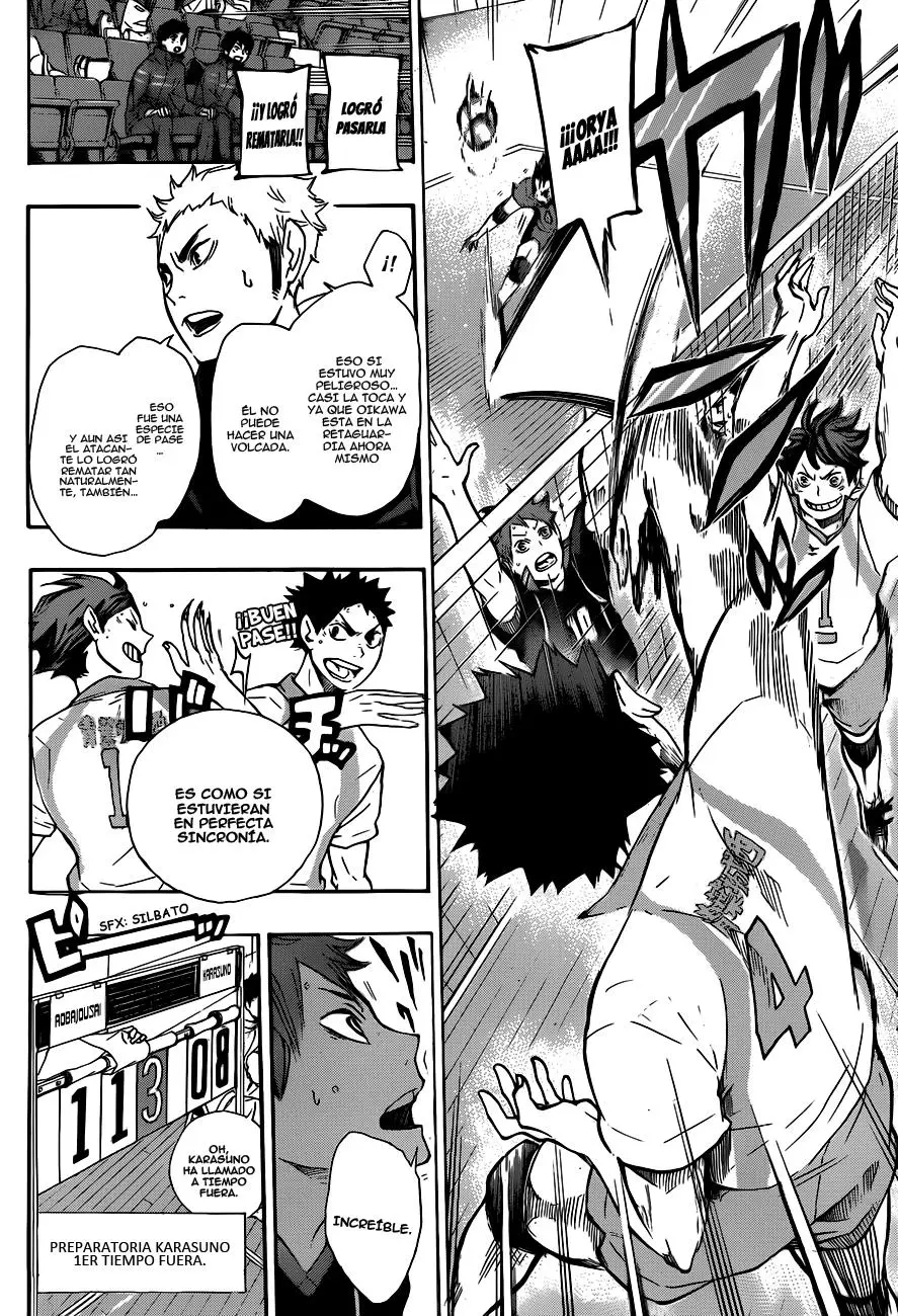 Haikyu!! capítulo 61, página 15