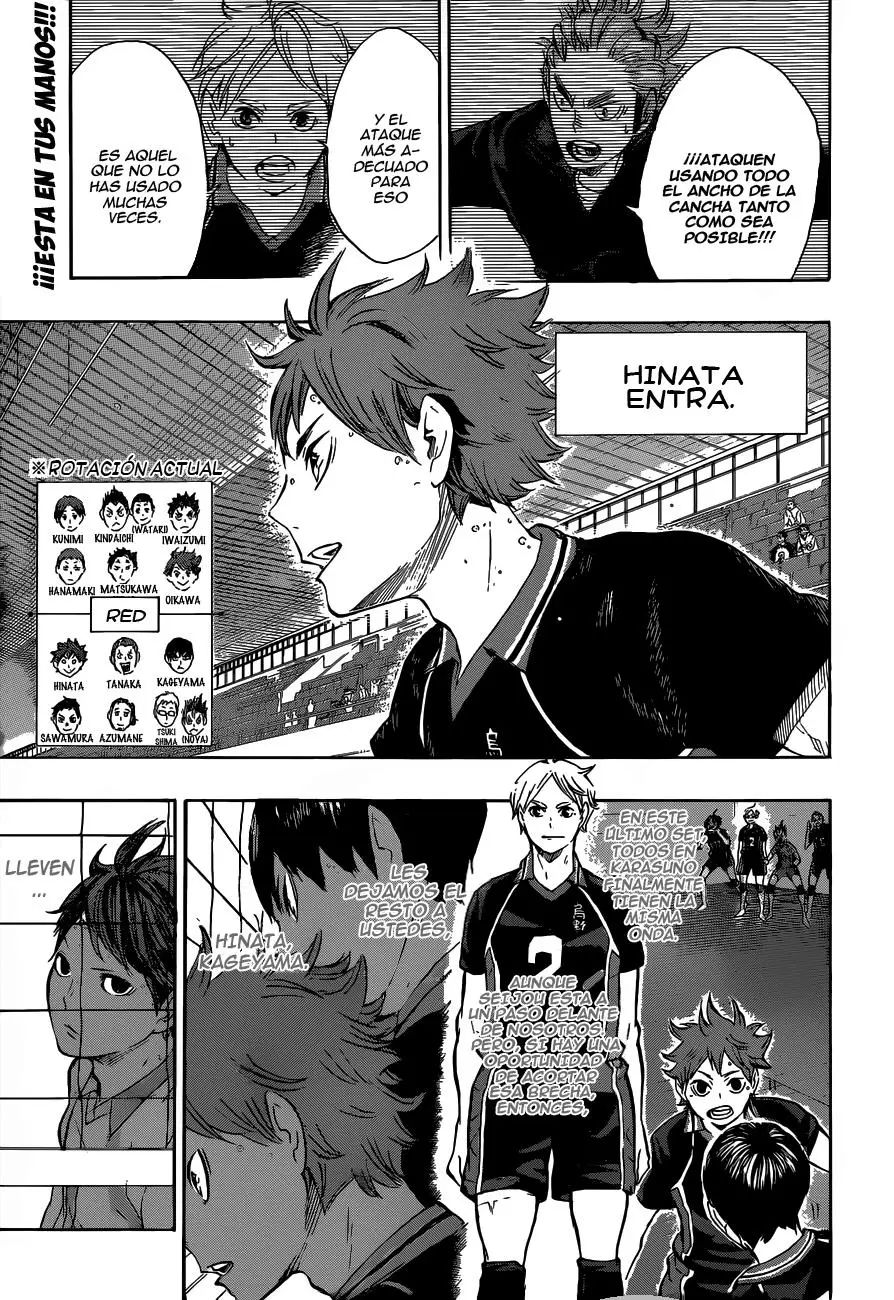 Haikyu!! capítulo 62, página 2