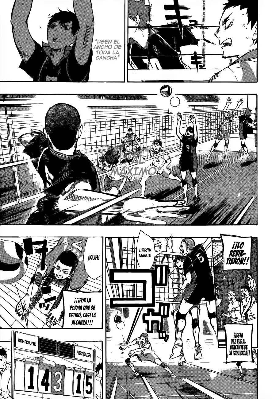 Haikyu!! capítulo 62, página 10