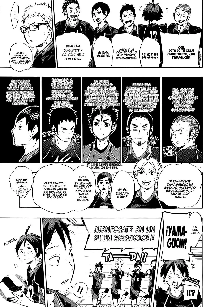 Haikyu!! capítulo 64, página 8