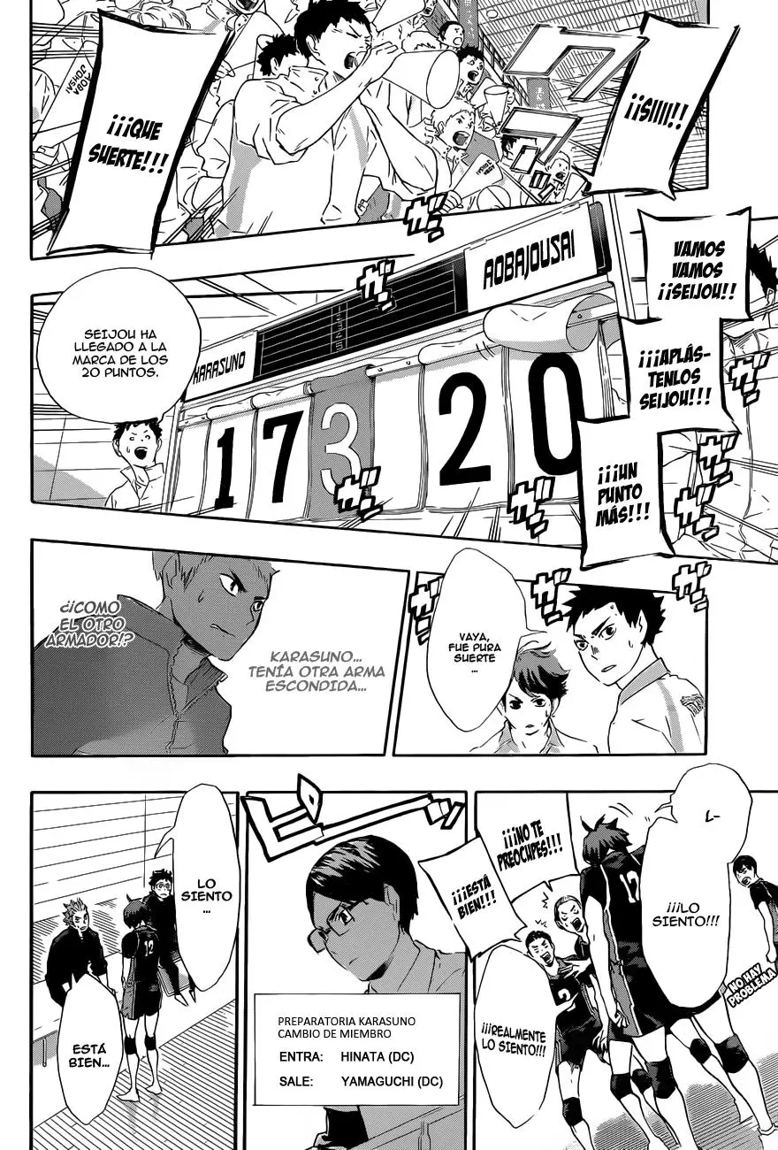 Haikyu!! capítulo 64, página 13