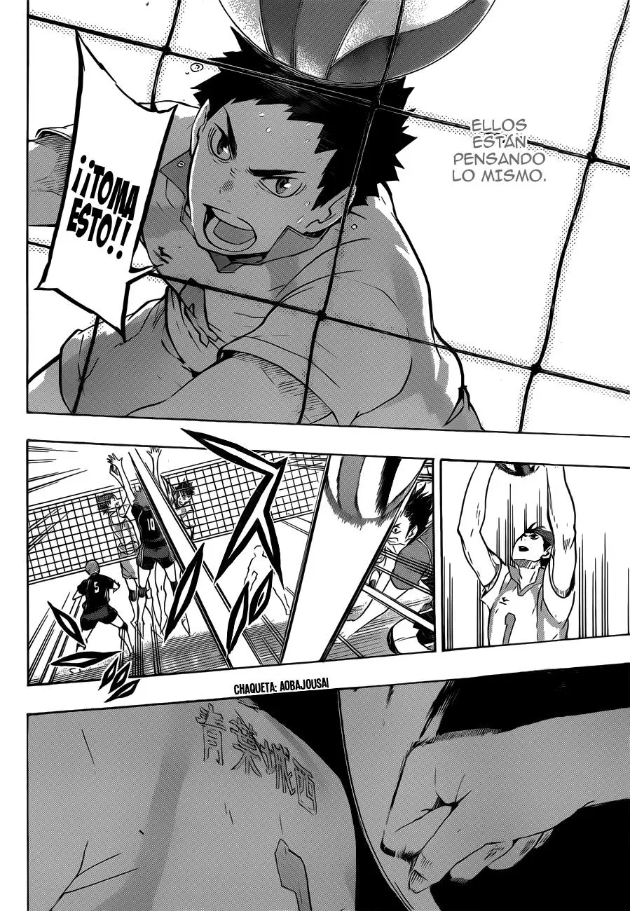 Haikyu!! capítulo 65, página 13